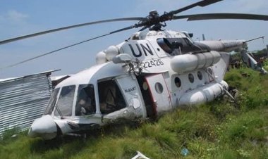 Humanitaire : crash d'un hélicoptère du PAM dans le Sud-Kivu 