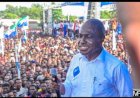 L’opposant Martin Fayulu en meeting ce 31 août à place Sainte Thérèse 