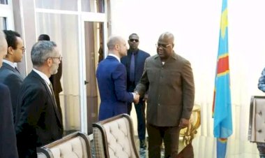 Agression Rwandaise : le Président Félix Tshisekedi reçoit le ministre des affaires étrangères Français Jean-Noël Barrot