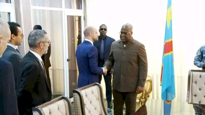 Agression Rwandaise : le Président Félix Tshisekedi reçoit le ministre des affaires étrangères Français Jean-Noël Barrot