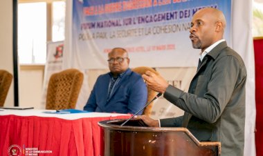 Forum national des médias congolais sur la guerre dans l'Est: les journalistes sensibilisés à la cohésion nationale