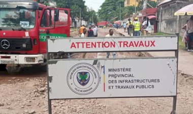 Kinshasa : Évolution des travaux des avenues colonel Ebeya, Tombalbay et TSF (Reportage)