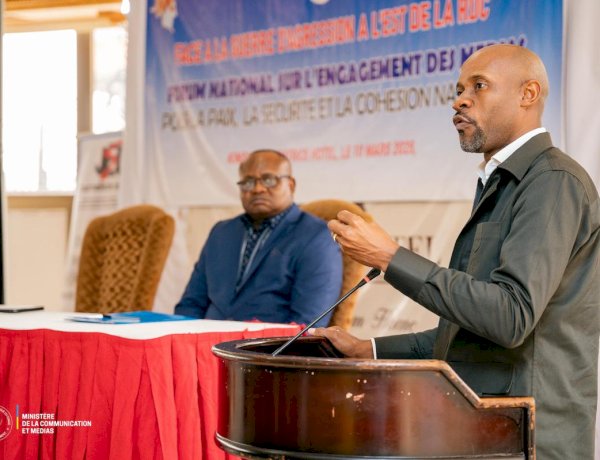Forum national des médias congolais sur la guerre dans l'Est: les journalistes sensibilisés à la cohésion nationale