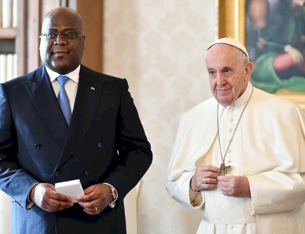 RDC: F. Tshisekedi invite tous les Congolais à s’unir dans la prière pour ''le repos éternel de l’âme du Pape François''