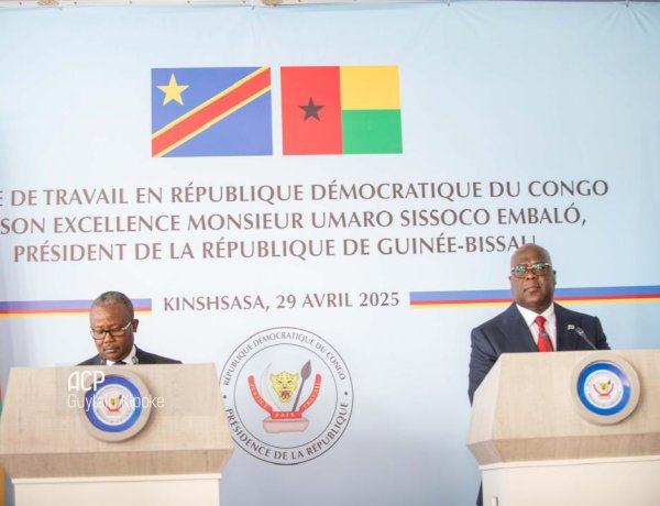 Coopération RDC - Guinée-Bissau: une commission mixte d'experts entre les deux pays en gestation