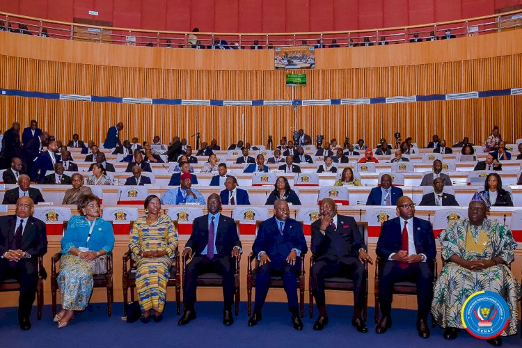 16e conférence de l'APF: les présidents des parlementaires africains réunis à Brazzaville