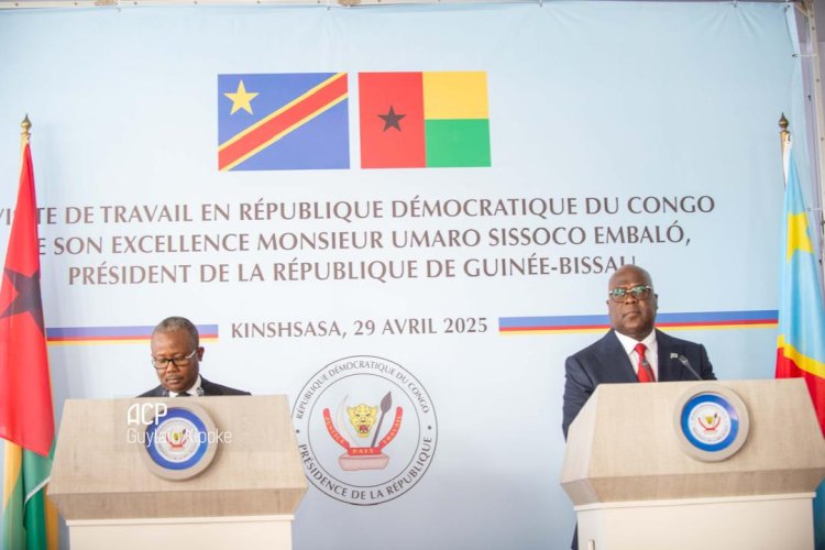 Coopération RDC - Guinée-Bissau: une commission mixte d'experts entre les deux pays en gestation