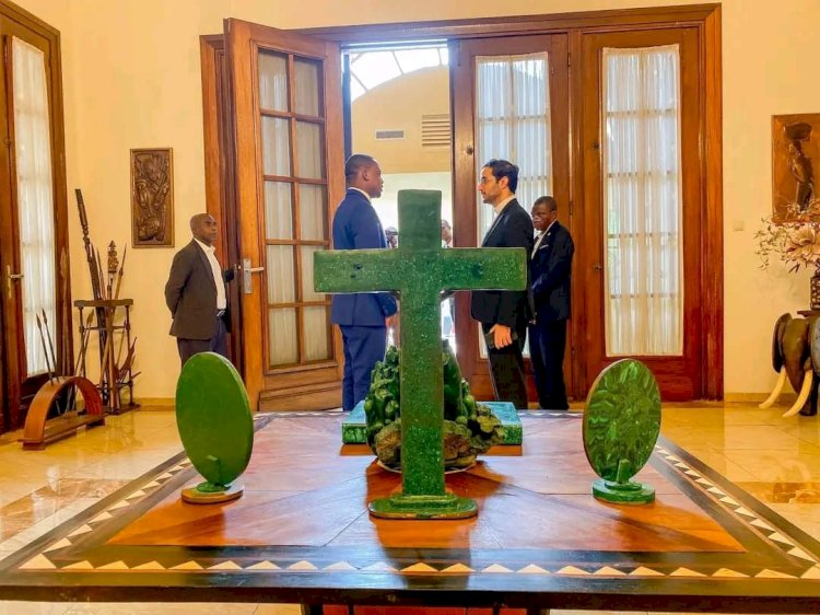 Nonciature apostolique de Kinshasa : Phinnes Massombo salue la mémoire du pape François