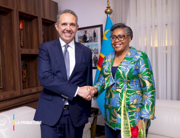 Tête-à-tête entre Judith Suminwa et Johan Borgstam: l'UE salue l'accord de Washington