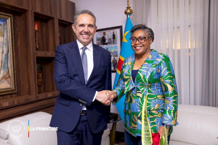 Tête-à-tête entre Judith Suminwa et Johan Borgstam: l'UE salue l'accord de Washington